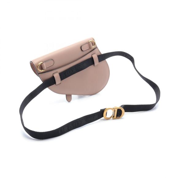 Dior Saddle Waist Body Bag Leather Pink - Picture 2 of 5